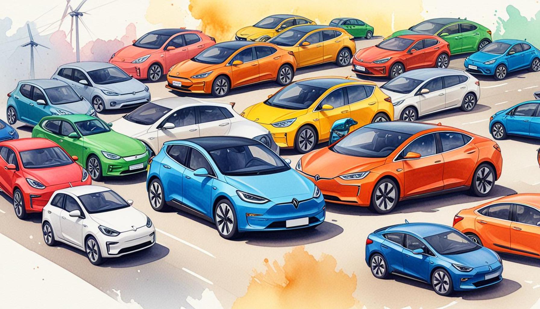A Diversidade de Modelos de Carros Elétricos em Leilões: O Futuro da Mobilidade